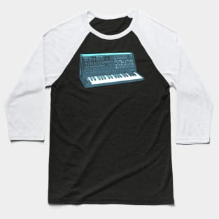 Korg MS20 (teal) Baseball T-Shirt